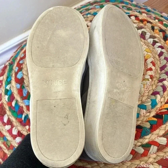 Vince grey  suede leather slip on shoes sneakers - Picture 6 of 7